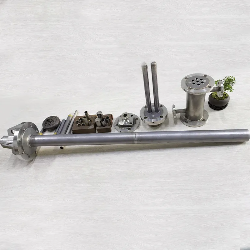 5.Компоненты гильзы термометра с танталовой футеровкой.1